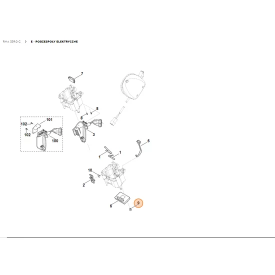 STIHL Śruba ścinana P5x12 9104 007 8768